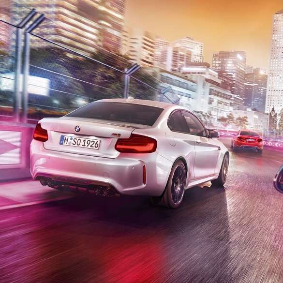 Châssis BMW M2 Competition F87 Châssis BMW M2 Competition F87 2018 Hockenheim Silber metallic