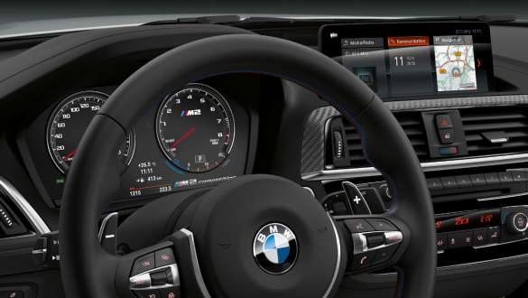 Combiné des instruments M spécifique BMW M2 Competition Combiné des instruments M spécifique BMW M2 Competition F87 2018 Hockenheim Silber metallic, habitacle