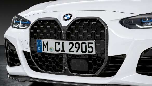 Calandre M Performance en carbone BMW M440i xDrive Gran Coupé 2021 Calandre M Performance en carbone BMW M440i xDrive Gran Coupé G26 2021
