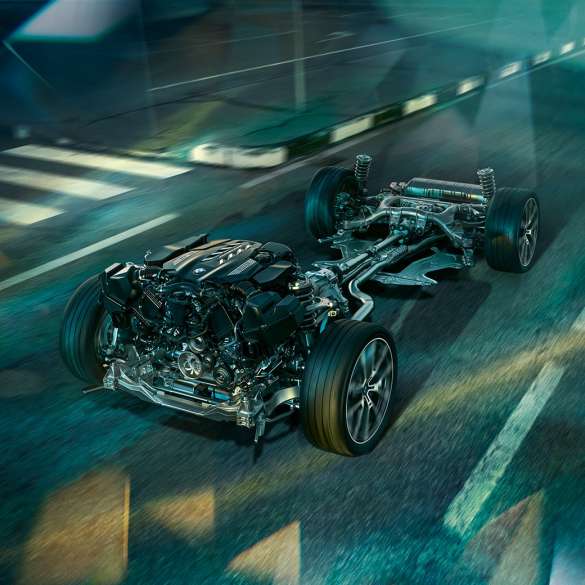 Suspension adaptative M Professional de la BMW M850i xDrive Gran Coupé Suspension adaptative M Professional de la BMW M850i xDrive Gran Coupé G16 2019