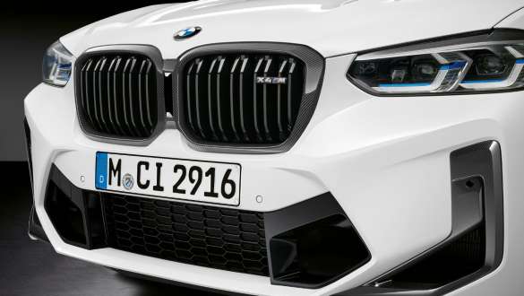 Calandre M Performance en carbone de la BMW X4 M Competition F98 LCI Facelift 2021 Calandre M Performance en carbone de la BMW X4 M Competition F98 LCI Facelift 2021
