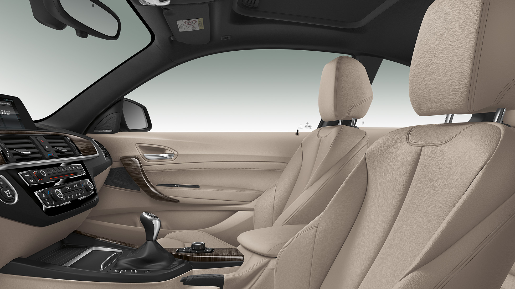 BMW Série 2 Coupé, Modèle Luxury, intérieur BMW Série 2 Coupé, Modèle Luxury, intérieur
