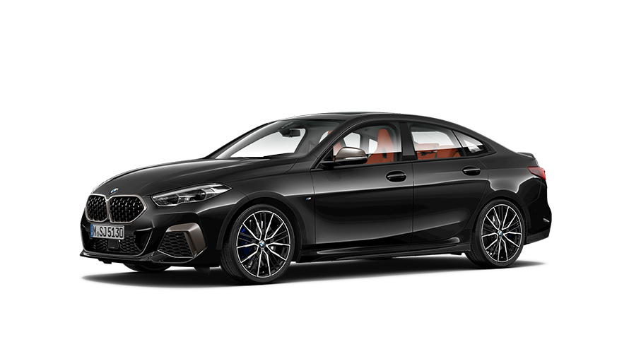 BMW Série 2 BMW Série 2 Gran Coupé M F44 MP, vue de trois quarts de profil BMW Série 2 BMW Série 2 Gran Coupé M F44 MP, vue de trois quarts de profil
