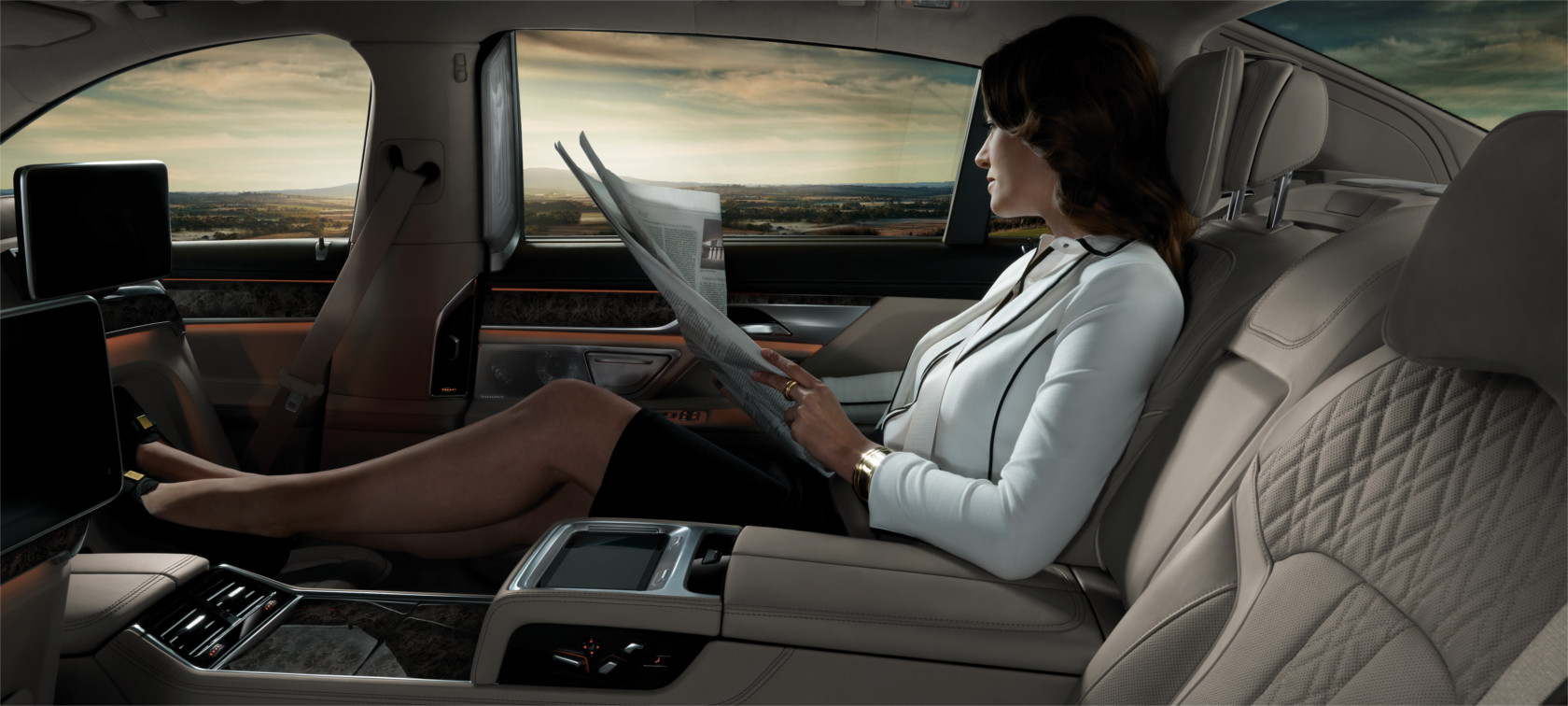 Bmw Série 7 Berline Confort Et Ambiance