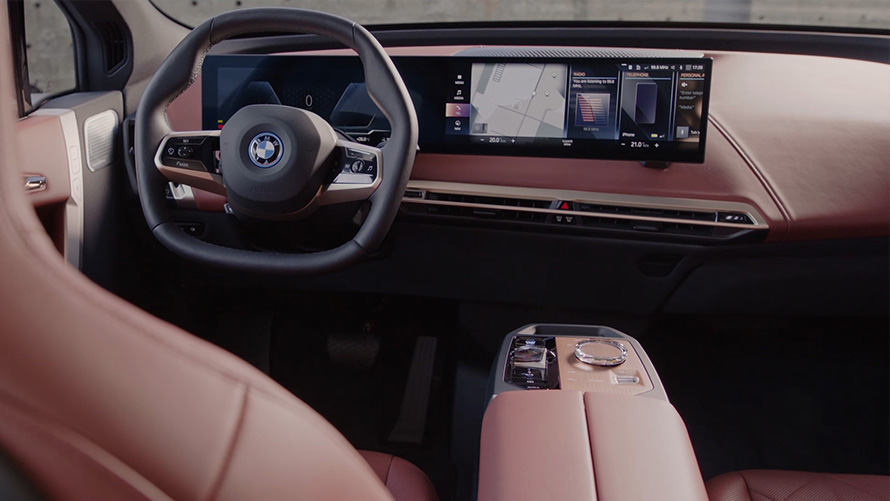 BMW iX i20 SUV électrique aperçus intérieurs vidéo BMW iX i20 2021 SUV électrique aperçus intérieurs vidéo