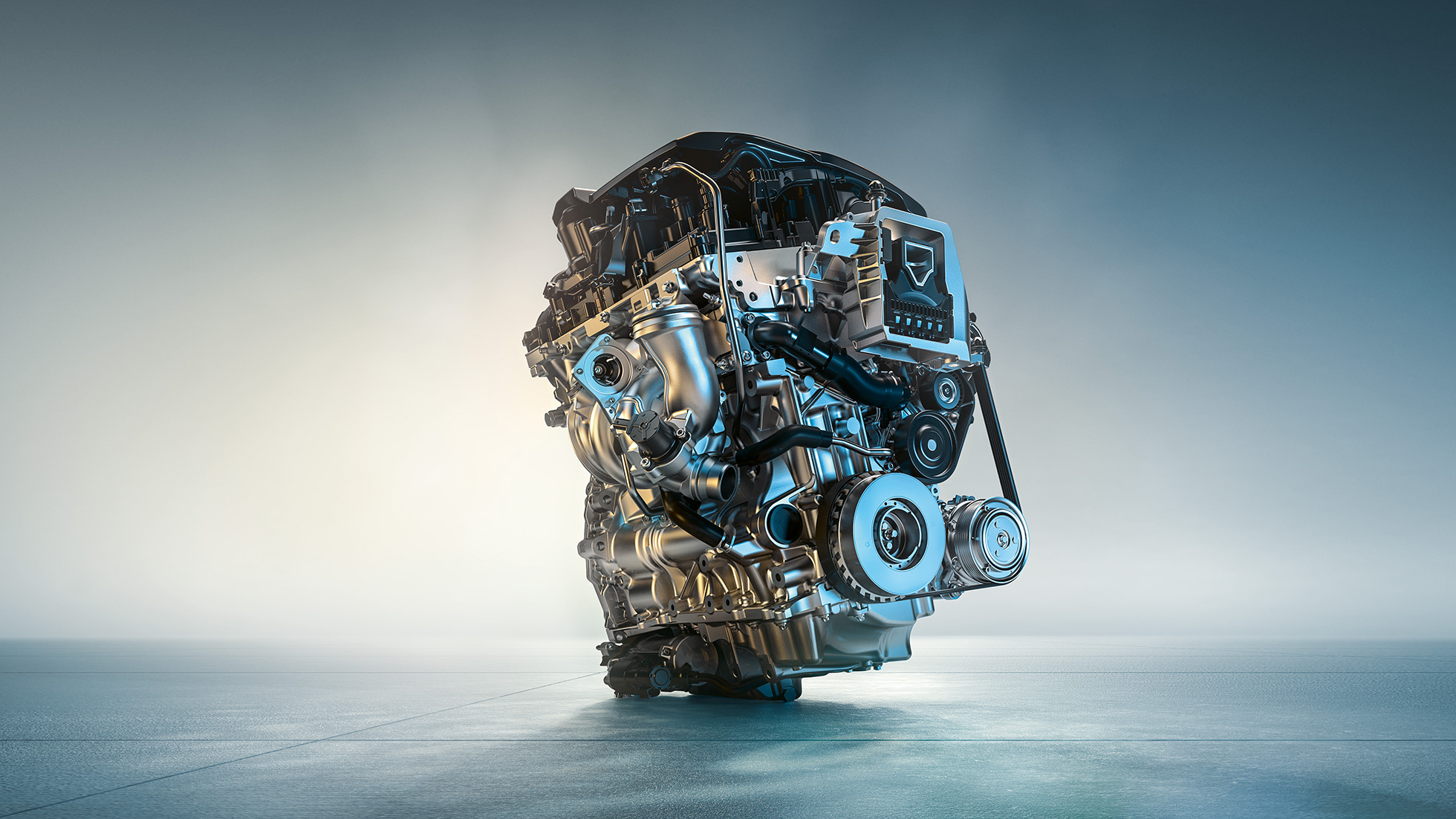 Moteur de la BMW M135i xDrive. Moteur essence 4 cylindres M TwinPower Turbo de la BMW M135i xDrive avec 306 ch (225 kW).