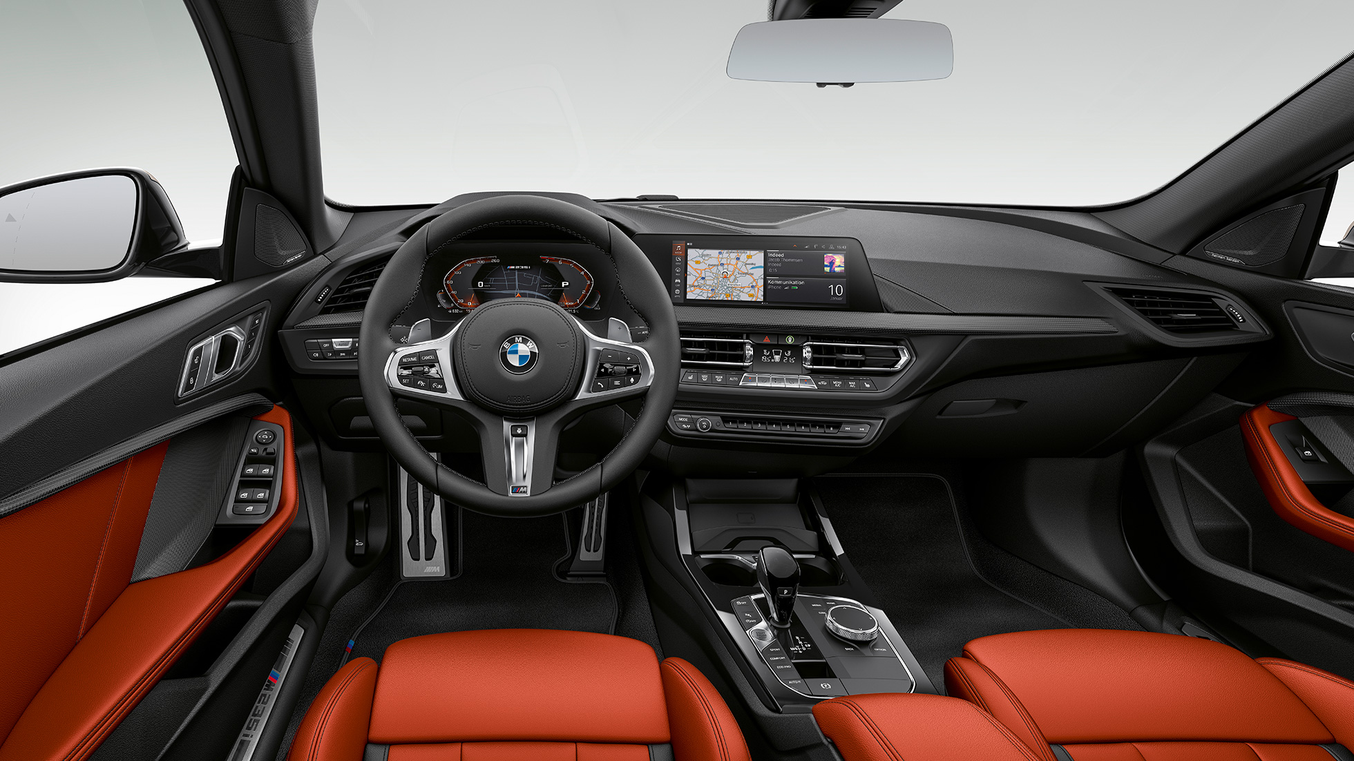 Poste de conduite, BMW M235i xDrive Gran Coupé Poste de conduite orienté vers le conducteur, BMW M235i xDrive Gran Coupé 2020 F44, intérieur