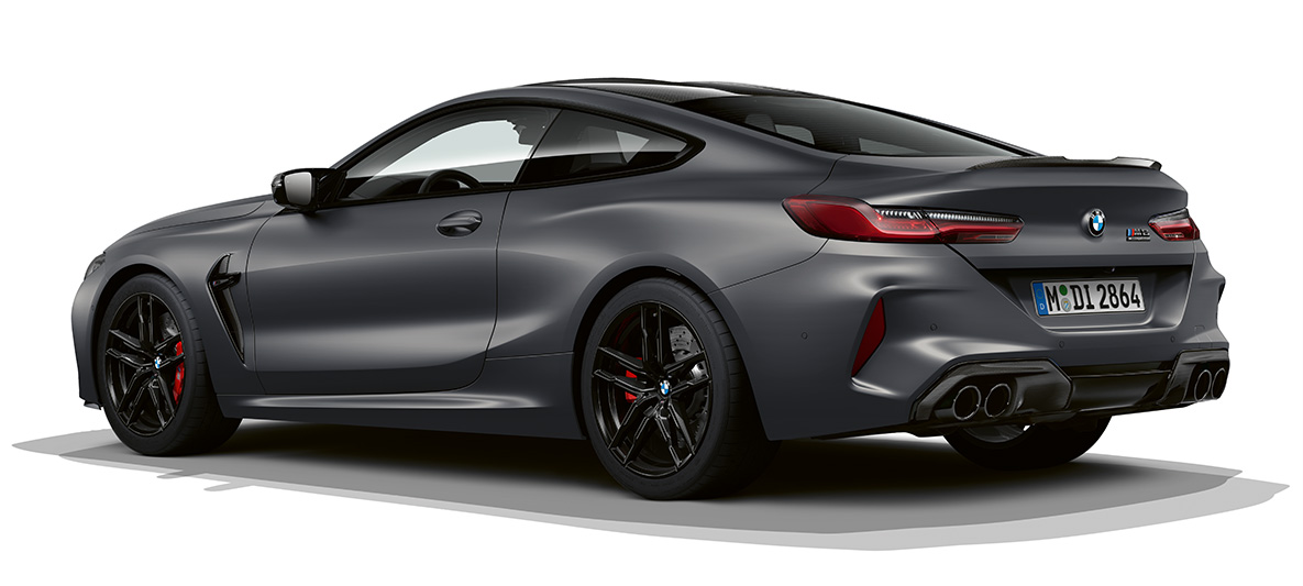 Teinte BMW Individual la BMW M8 Coupé F92 LCI Facelift 2022 La BMW M8 Coupé F92 LCI restylage 2022 teinte extérieure BMW Individual