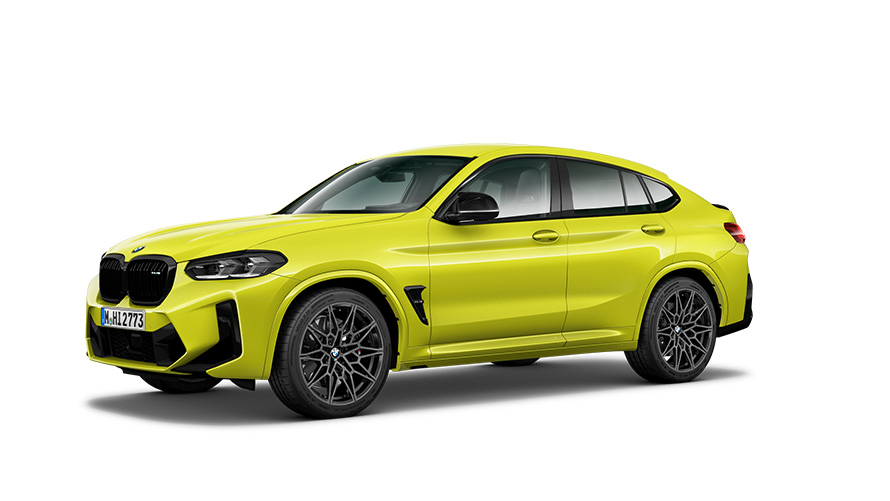 BMW Modèle M BMW X4 F98, vue de trois quarts de profil BMW Modèle M BMW X4 F98, vue de trois quarts de profil