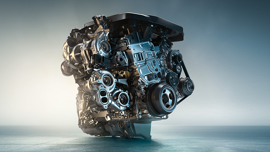 Le moteur diesel M TwinPower Turbo de la BMW X5 M50d Le moteur diesel 6 cylindres en ligne M TwinPower Turbo de la BMW X5 M50d G05