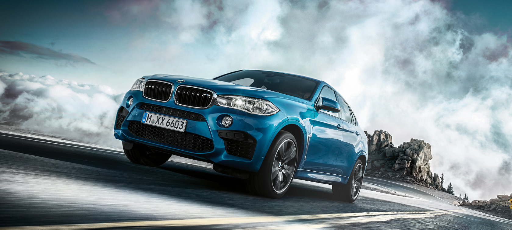 Dynamique de conduite et puissance de la BMW X6 M Dynamique de conduite et puissance de la BMW X6 M