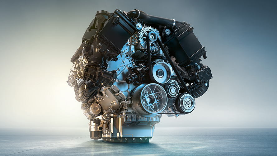 Moteur essence M TwinPower Turbo de la BMW X6 M50i Moteur essence V8 M TwinPower Turbo de la BMW X6 M50i G06