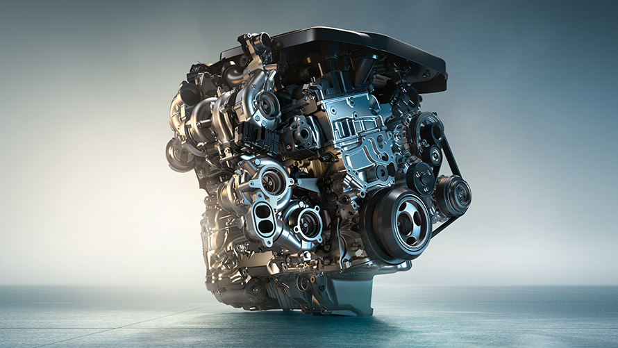 Le moteur diesel M TwinPower Turbo de la BMW X6 M50d Le moteur diesel 6 cylindres en ligne M TwinPower Turbo de la BMW X6 M50d G06
