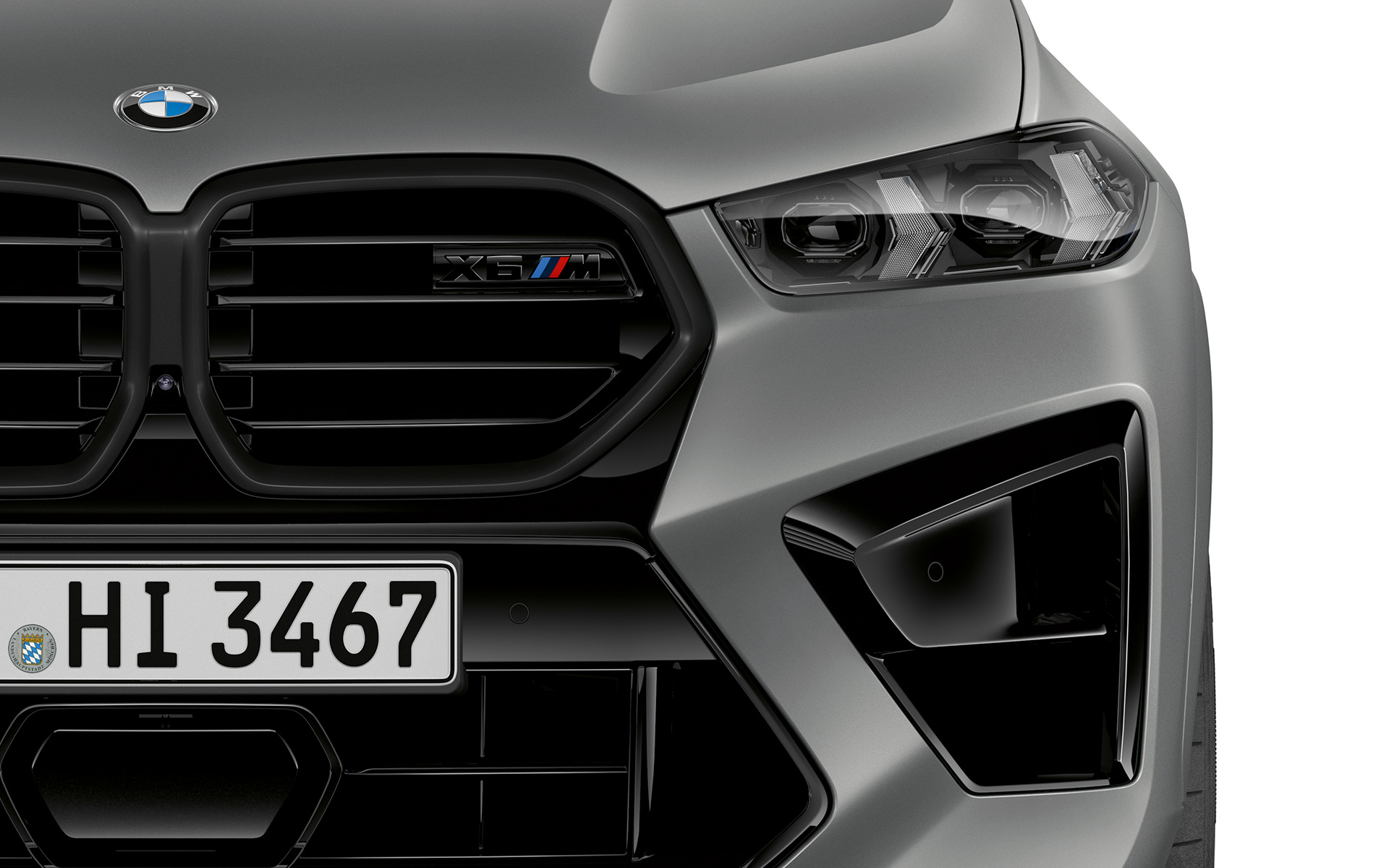 BMW X6 M Competition F96, éclairage M Shadow Line Adaptive LED Headlights BMW X6 M Competition F96 2023, éclairage M Shadow Line Adaptive LED Headlights
