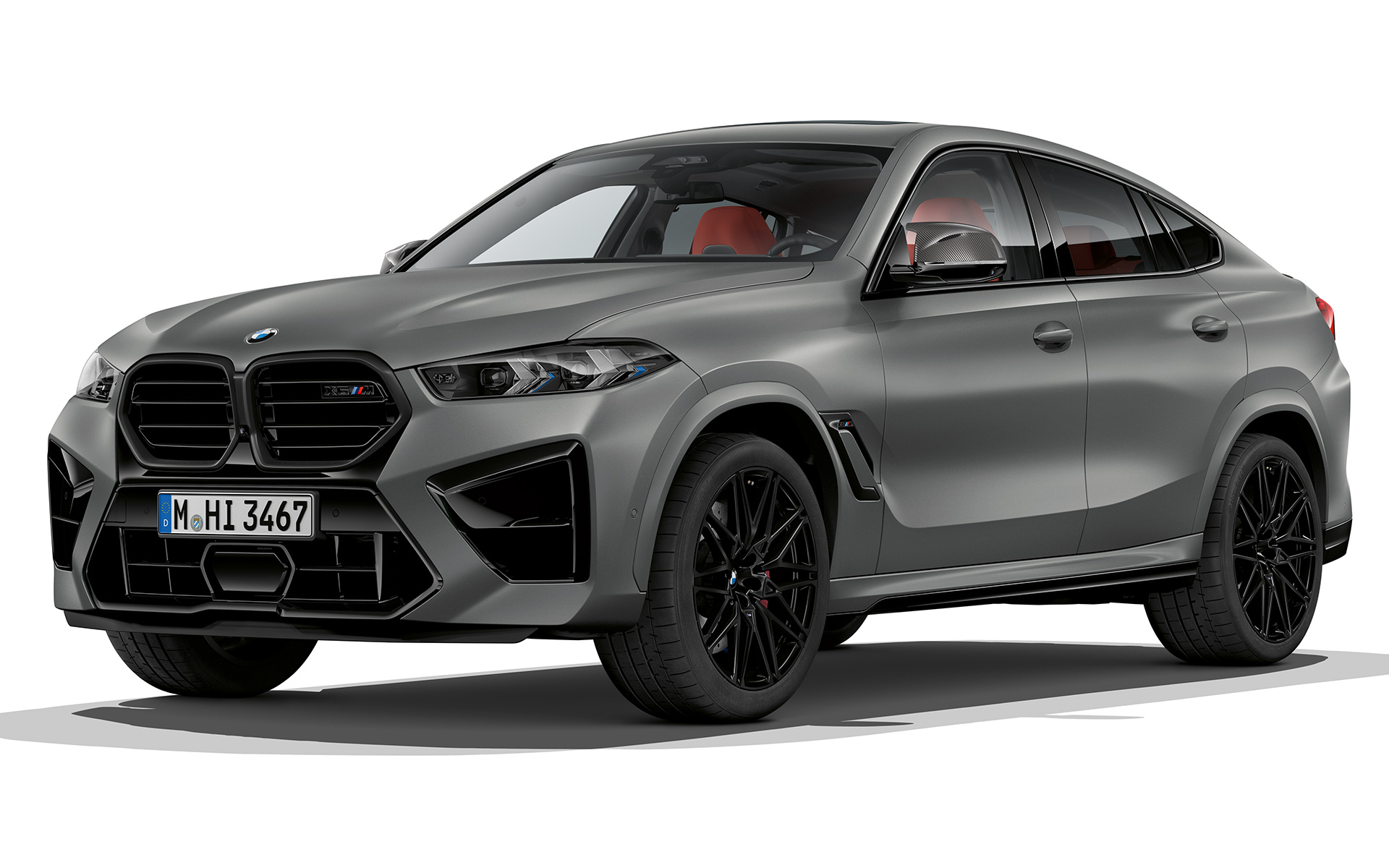 BMW X6 M Competition F96, naseaux BMW BMW X6 M Competition F96 2023, naseaux BMW
