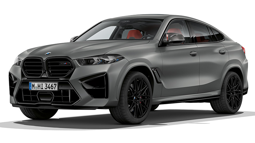 BMW X6 M Competition F96 2023, naseaux BMW
