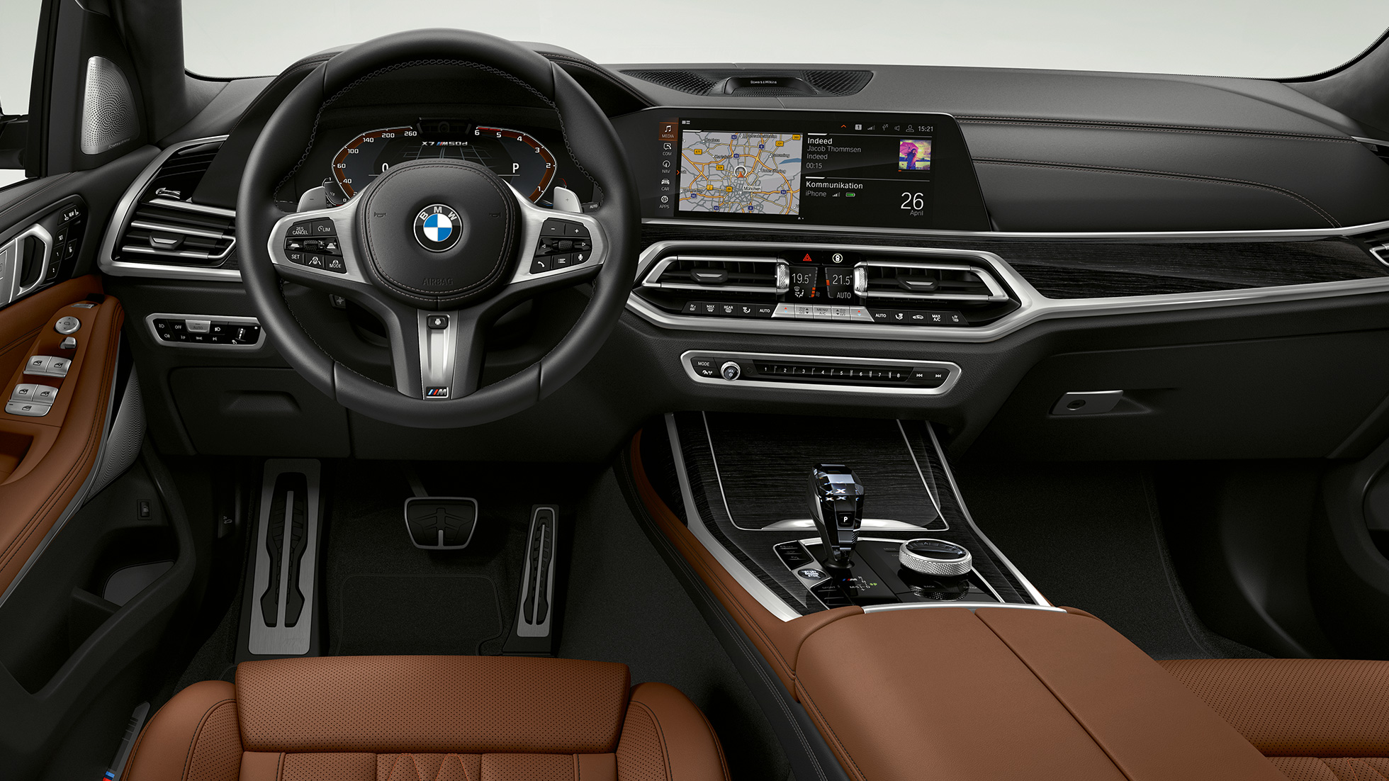 BMW X7 M50i, habitacle Voitures BMW X7 M M50d et M50i, habitacle, G07, 2019