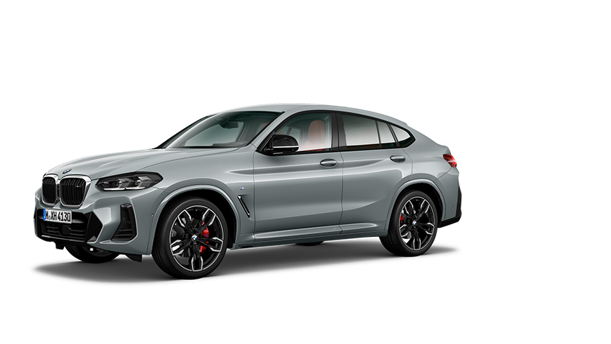Modèles BMW X BMW X4 G02 vue de trois quarts de profil Modèles BMW X BMW X4 G02 vue de trois quarts de profil