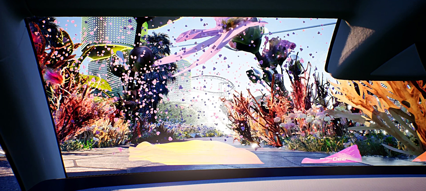 BMW i Vision Dee expérience de conduite BMW i Vision Dee véhicule visionnaire expérience de conduite