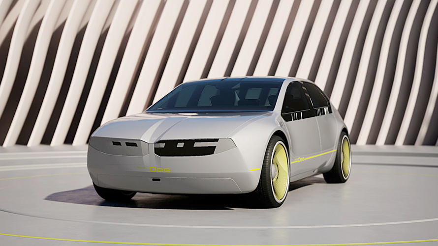 BMW i Vision Dee icône phygitale BMW i Vision Dee véhicule visionnaire icône phygitale