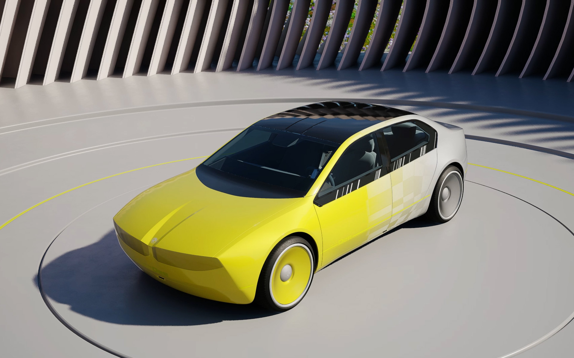 BMW i Vision Dee technologie E Ink BMW i Vision Dee véhicule visionnaire technologie E Ink