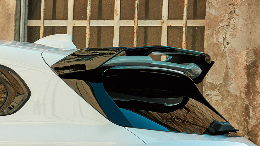 Déflecteur de toit Performance M de BMW, noir ultralustré Déflecteur de toit Performance M de BMW, noir ultralustré, accessoires printemps-été BMW