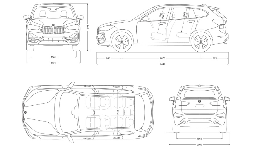 BMW X1 caractéristiques techniques BMW.ma