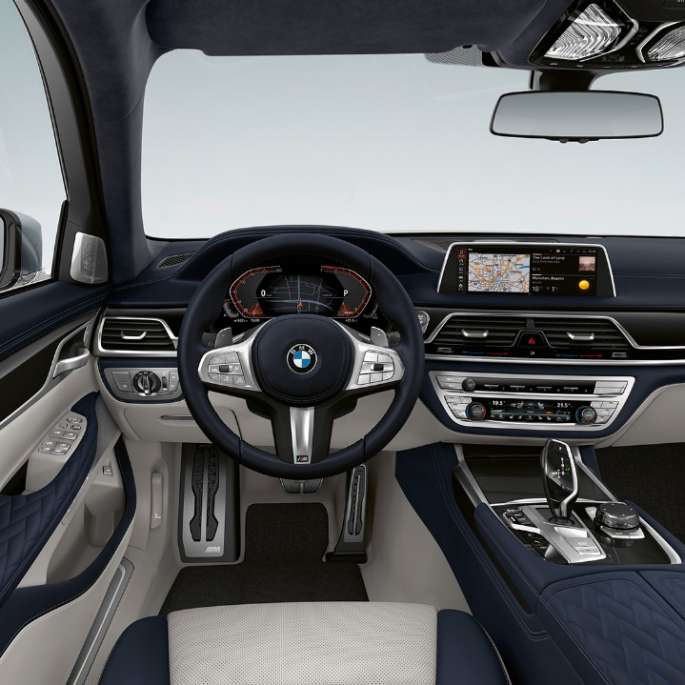 BMW Série 7 Berline avec Kit M Sport, intérieur BMW Série 7 Berline, intérieur Kit M Sport