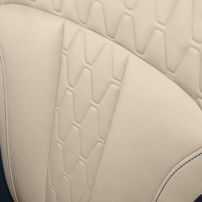 BMW X7, garnissage du design Pure Excellence Gros plan du garnissage de la BMW X7 avec l’équipement design Pure Excellence